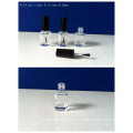 12ml Square Glass Nail Polish Bottle with Cap and Brush